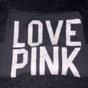 PINK Victoria's Secret Black and White Top